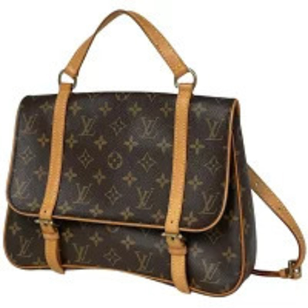Louis Vuitton Marelle Sac Aid Handbag Backpack Rucksack Daypack Monogram Brown